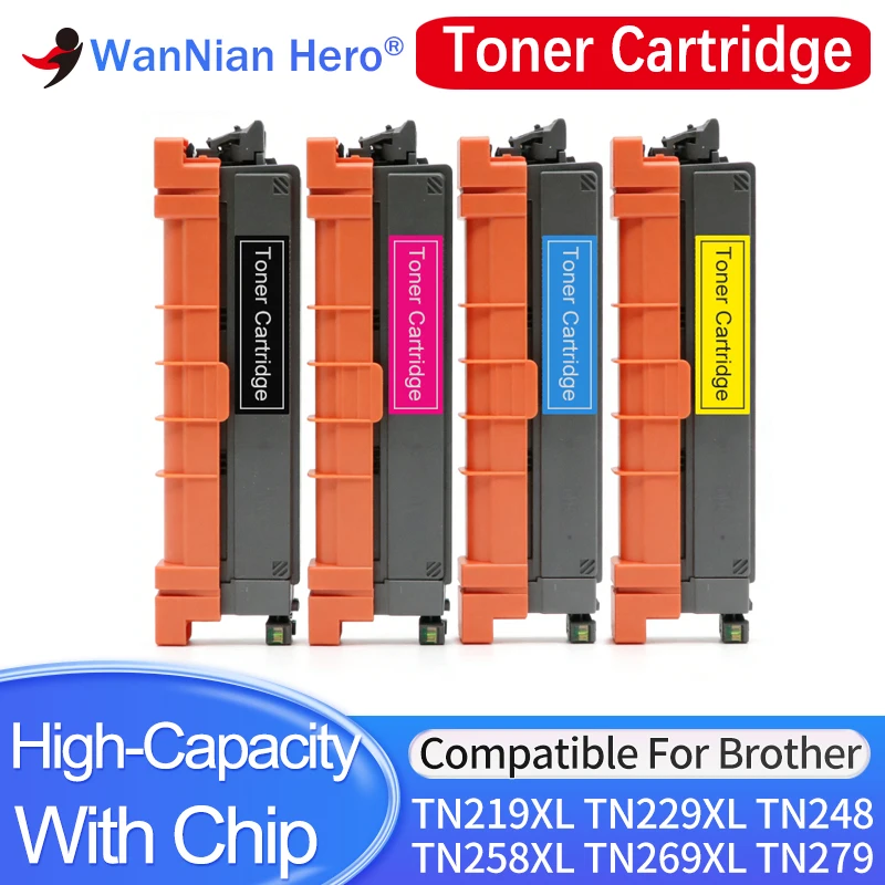 TN248XL TN258 TN219XL TN229XL TN269 Toner Cartridge Compatible for Brother HL-L3240cdw 3280cdw DCP-L3560cdw MFC-L3760cdw Printer