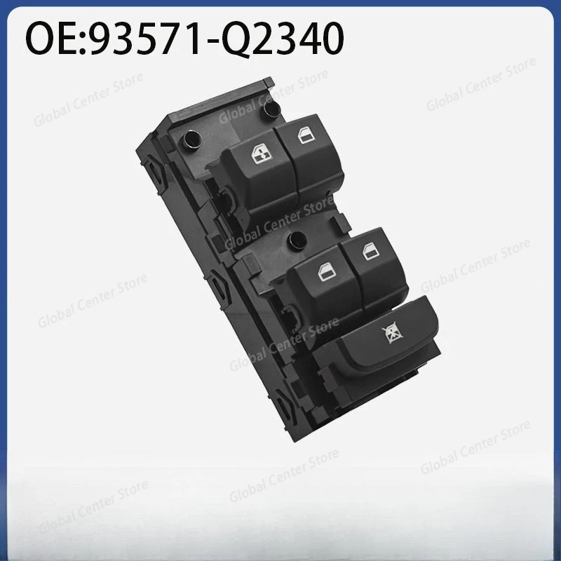 

93571-Q2340 подходит для левого переднего переключателя стеклоподъемника и переключателя управления стеклоподъемниками автомобиля ДЛЯ Kia Sportage.