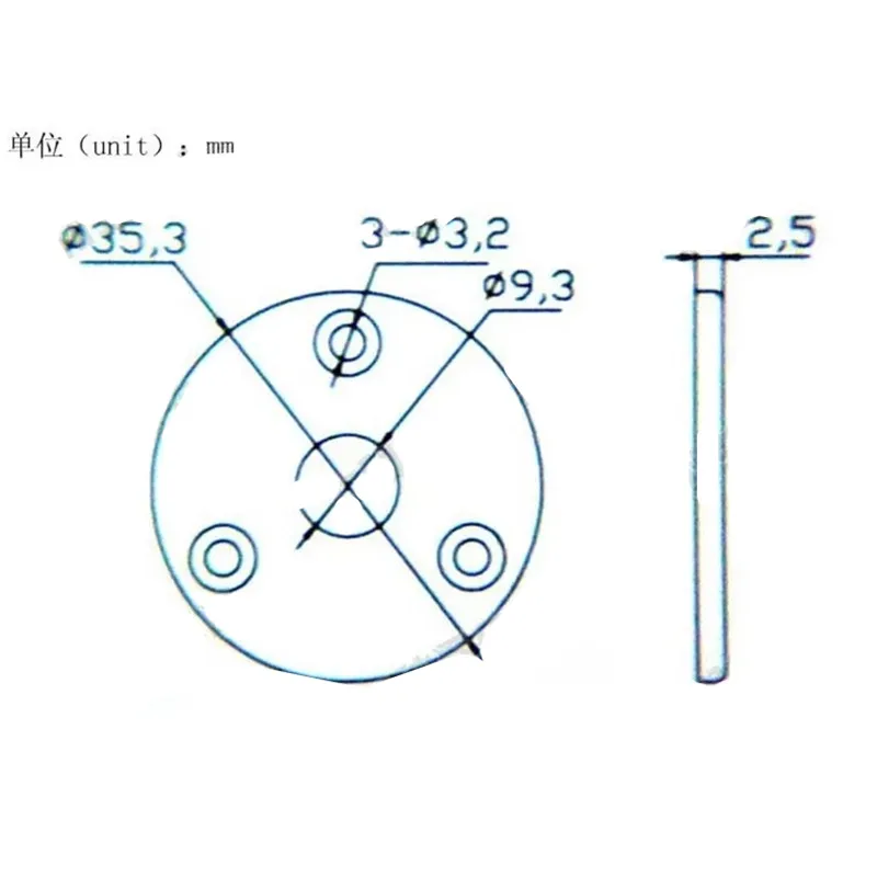 2 Pcs Black Round Jack Plate Guitar Jack 1/4" Guitar Pickup Output Input Jack Plug Socket 6.35 Electric Bass Guitar Accessories