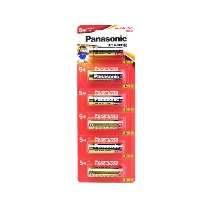 Panasonic LR6 AA-alkalinebatterij Krachtige speelgoedauto-wekker Draadloze muis Toetsenbordbatterij LR6BCH