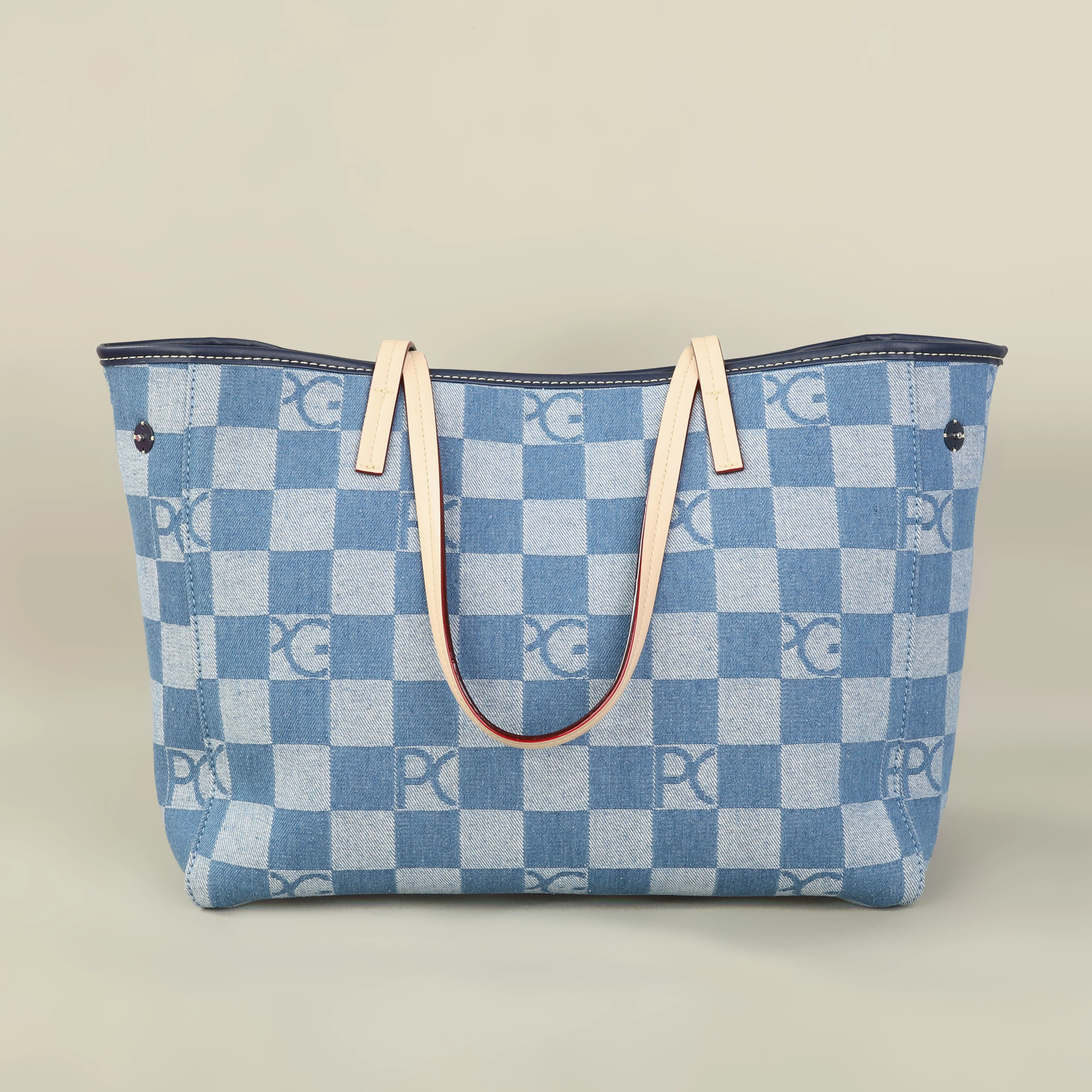 PG Lateinamerikanischer Europäischer Stil Damenhandtasche für den Alltag mit Multi-Cowboy-Splicing-Design, Modische Funktionale Große Kapazität Tragetasche – Detail 21