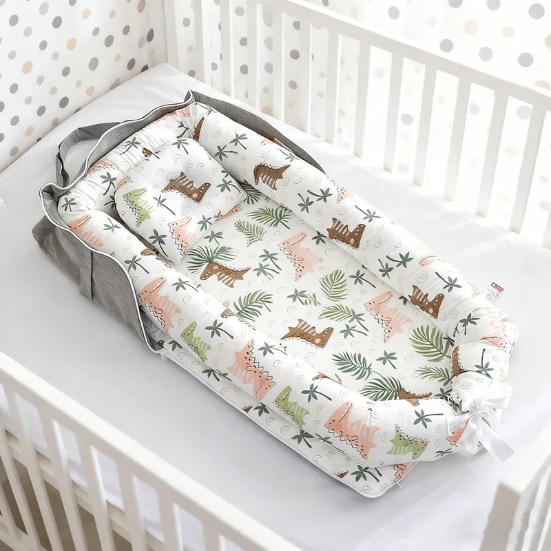 

2026 New Portable Lightweight Baby Crib Comfortable Baby Nest Bed Single Shoulder Cozy Sleeping Bag for Newborns Breathable