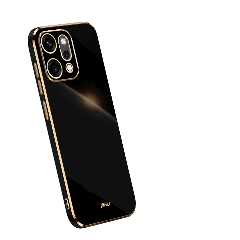 For Oppo Reno14 Pro 5G Case Oppo Reno14 5G Cover Luxury square plating shockproof soft TPU silicone fundas Capa Cases Carcase