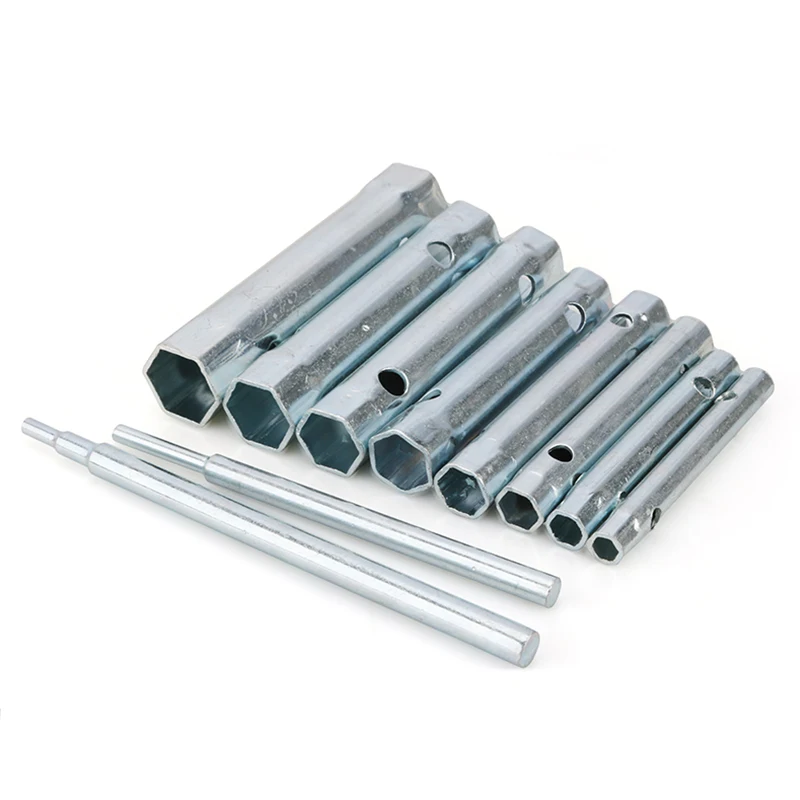 

Motorcycle 6mm-22mm Double Head Tubular Hollow Hexagon Socket Wrench Tool Kit