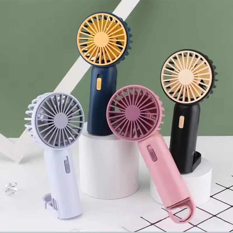 

Cool Wind Mini Electric Fan Small USB Handheld Fan Summer Cool Long Battery Life Wearable Fans For Outdoor Use