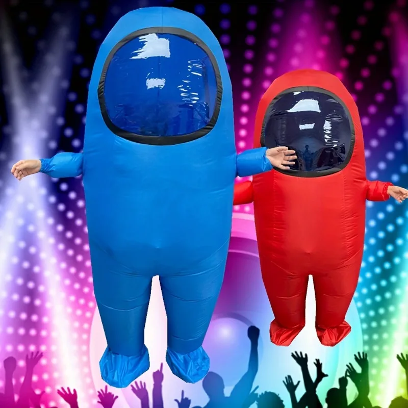 

Надувной костюм космонавта, игровой костюм космонавта, карнавал, Хэллоуин, нарядное платье, надувной костюм для дня рождения
