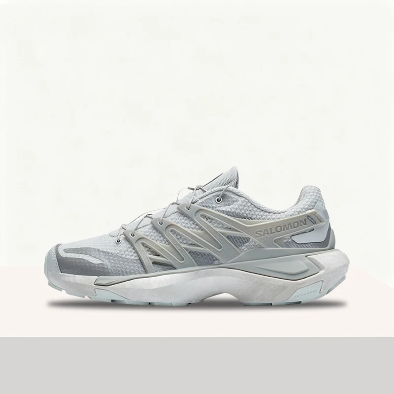 Salomon XT PU.RE Advanced Versatile,Durable, Lightweight Outdoor Performance Low-Top Running Shoes (Unisex) in Stone Gray 476047
