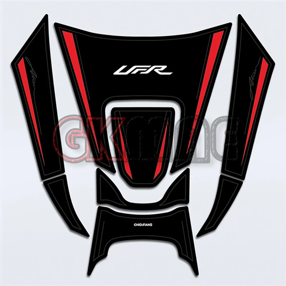 New Fit For Burgman 15 150 UFR150 Motorcycle Modified Rubber Tank Decal Thickened Wear-resistant Decorative Guard