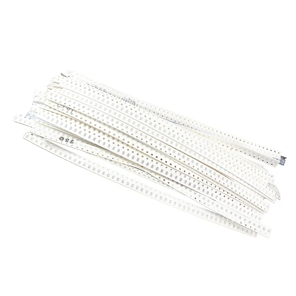 2500 шт. 0402 0603 0805 Набор керамических конденсаторов SMD 50 значений 1 пФ-10 мкФ 100PF 10NF 100NF 0,47 мкФ 1 мкФ Набор емкости чипа