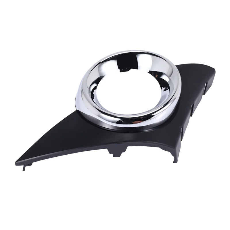 A03E-سيارة الجبهة الضباب غطاء خفيف كروم فوجلايتس الإطار شواء اكسسوارات السيارات ل 207 سبورت 2006-2009