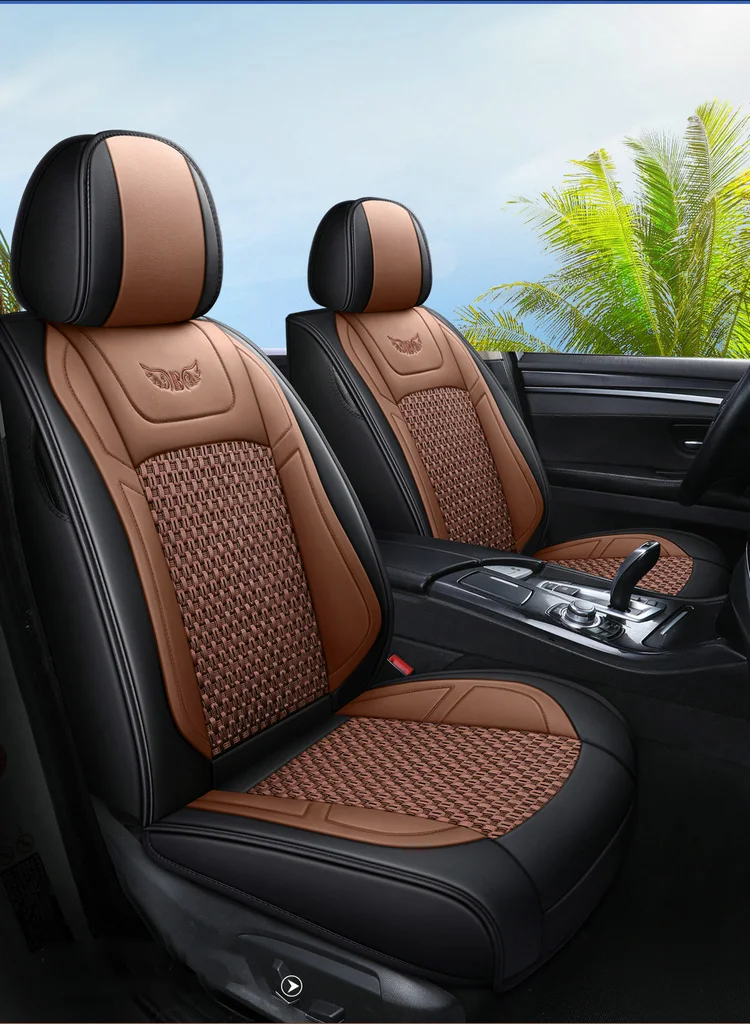 

Универсальный полный комплект чехлов на автомобильное сиденье для Audi A4 B6 B8 A3 8P A7 4L A6 4f C5 C6 C7 Q3 Q2L Q5 Q7 4L BMW E60 Аксессуары для салона автомобиля