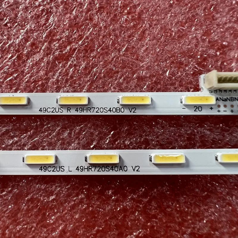 LED Backlight Strip For TCL U49C7006 49C2US R L 49HR720S40A0 49HR720S40B0 V2 4C-LB4940-HR05Q HR06Q