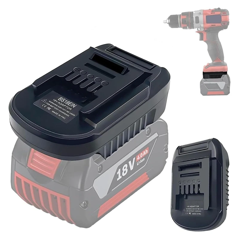 Battery Adapter For  18V GBA Li-Ion Battery Converter To For Einhell 18V Lithium Battery Power Tools Drill