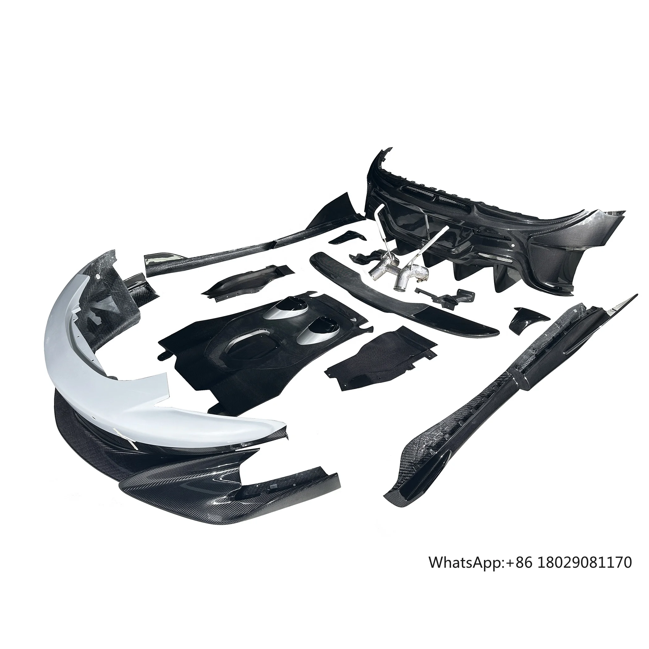 Z-ART 600LT Body Kit for Mclaren 540 Dry Carbon Fiber Body Kit for Mclaren 570 570S Dry Carbon Fiber Tuning Parts