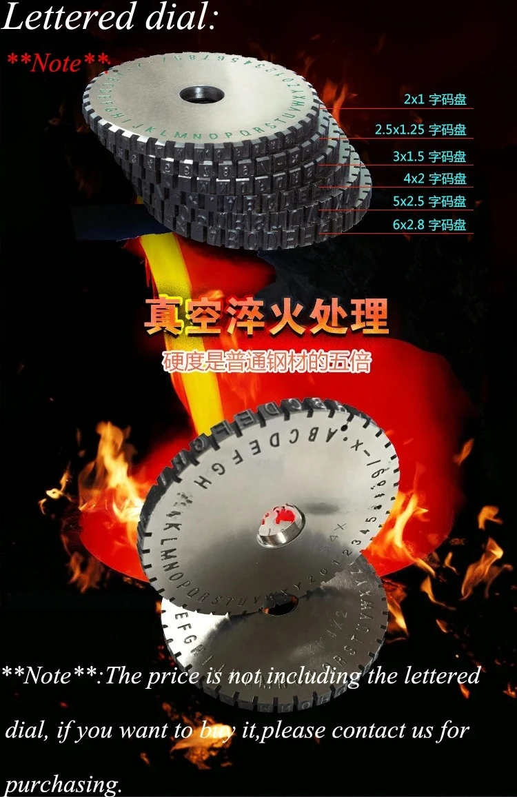 Semi Automatic Metal Name Plate Engraving Machine for Manual Embossing Small Semi Automatic Metal Marking Machine for