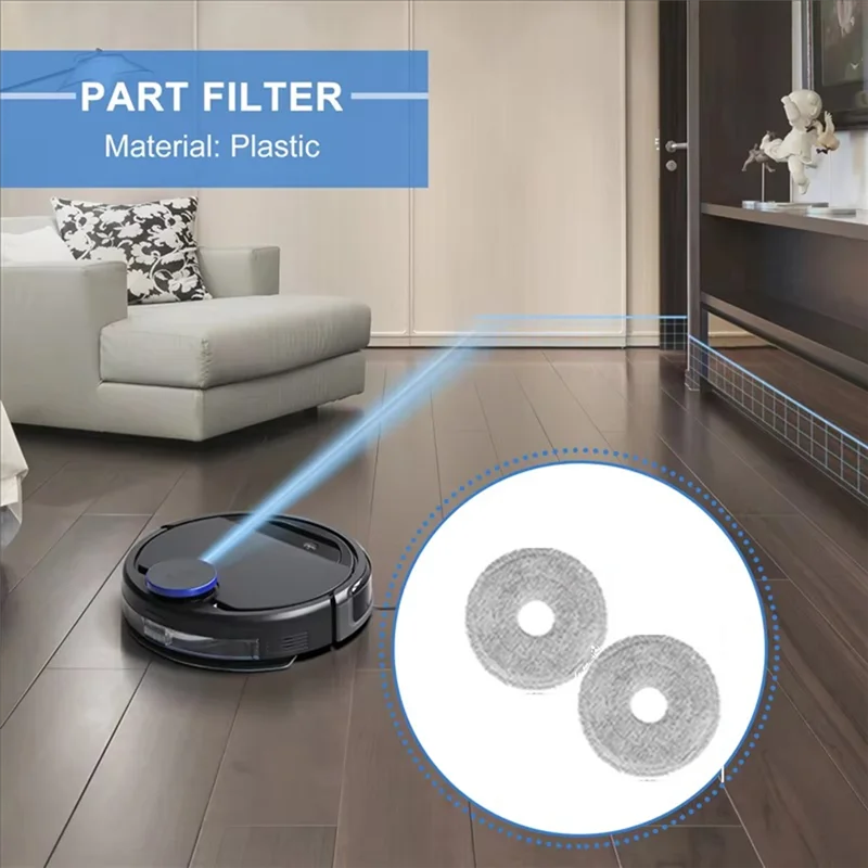 Replacement Parts Accessories Mop Cloth For Xiaomi Mijia M40 D110CN Mop Cloth Accessories