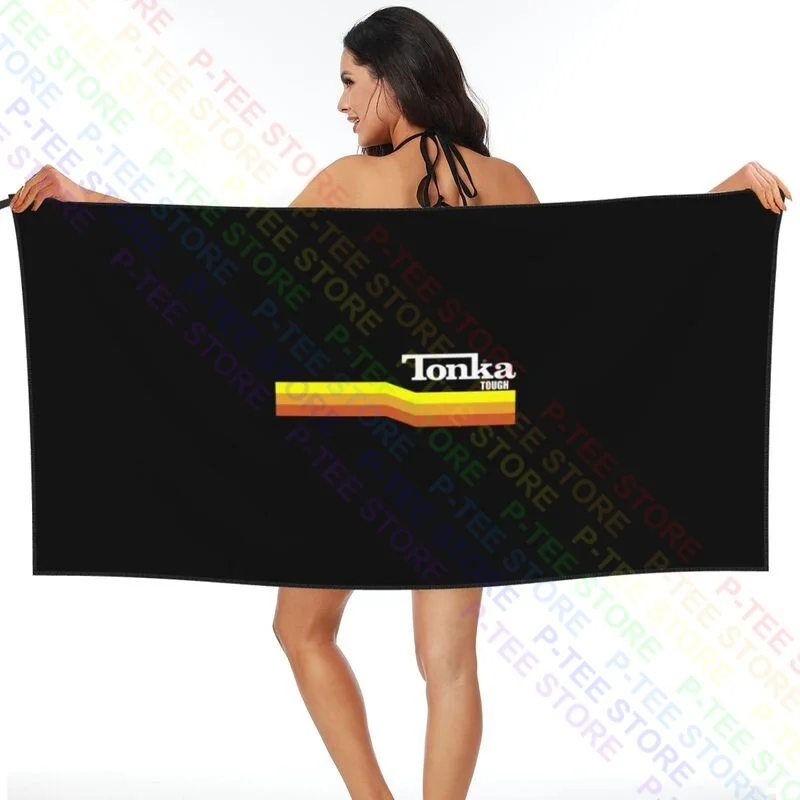 Tonka Tonka Stripe Heather Quick dry Towel Custom Beach Towel Superfine fiber