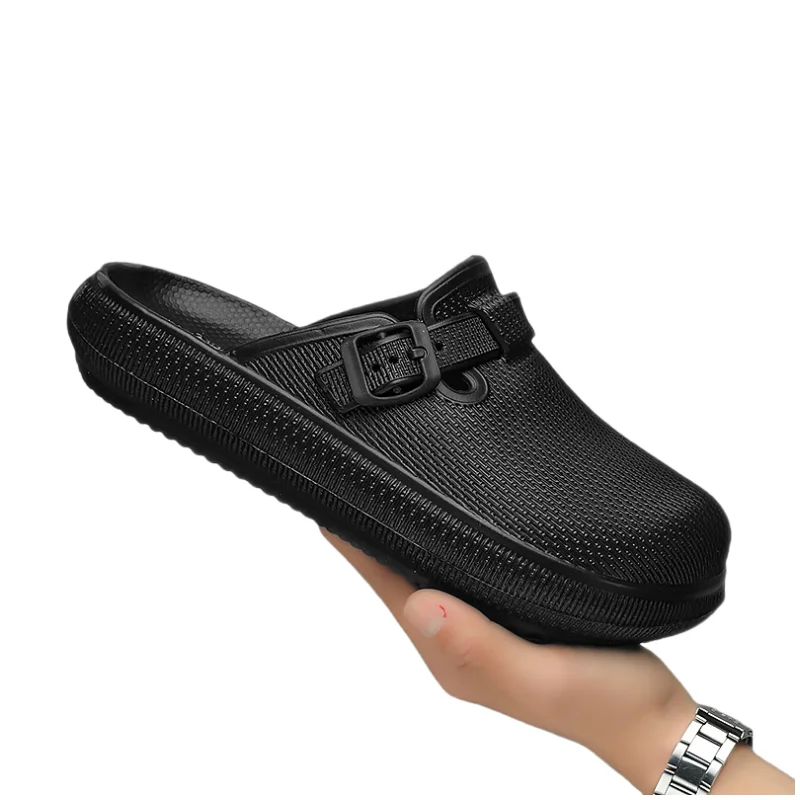 

Summer Men Women Slippers Indoor Garden Clogs Waterproof Chef Shoes Beach Sandal Slippers For Pet Workers Outdoor Fishing Shoes