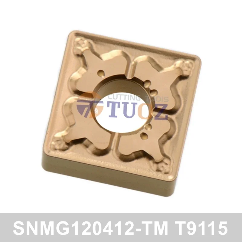 100% Original SNMG120412-TM T9115 Carbide Insert SNMG 120412 -TM SNMG1204 CNC Lathe Cutter Turning Tools