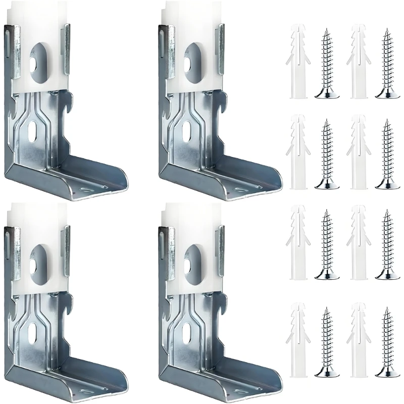 Montagehalterungen für Vertikaljalousien, Ersatz-Hardware, Installationszubehör für innen und außen, Zebras Shade 3XUF – Detail 1