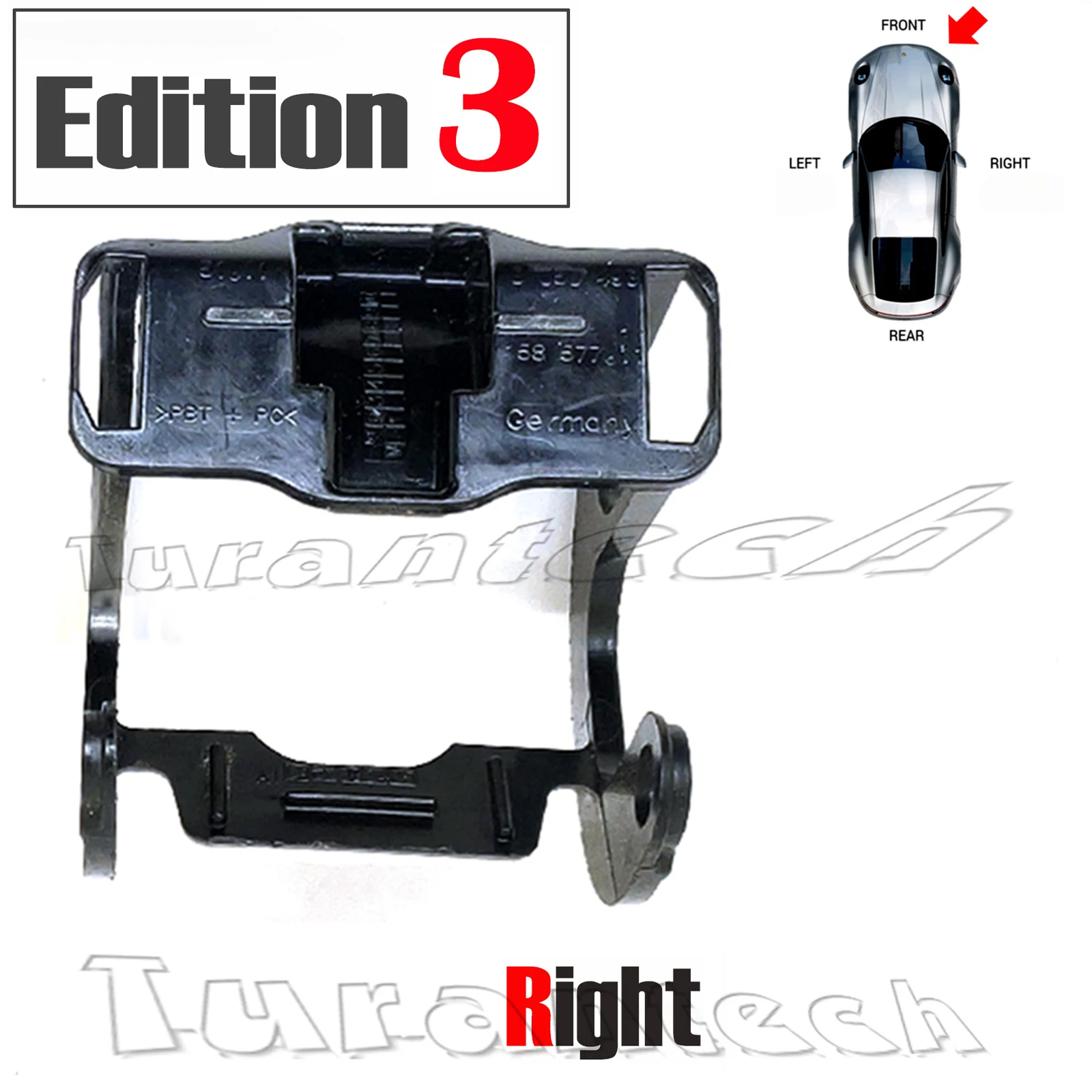 Washer cover Lever Bracket Fit 12-18 BMW M6 F06 GranCoupe F12 Convertible F13 Coupe Headlight