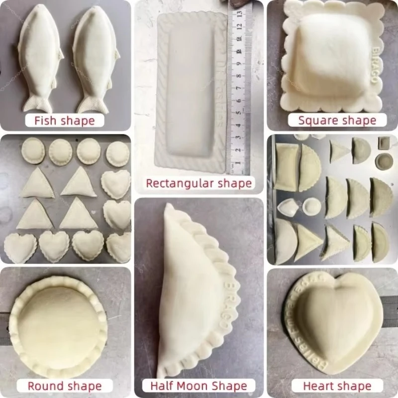Tortellini Pie Making Machine Automatic Empanada Ravioli Samosa Dumpling Filling Pelmeni Maker Customized
