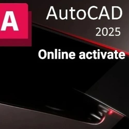 

AutoCAD Software 2025 Edition Online Activation Digital License for Windows or Mac