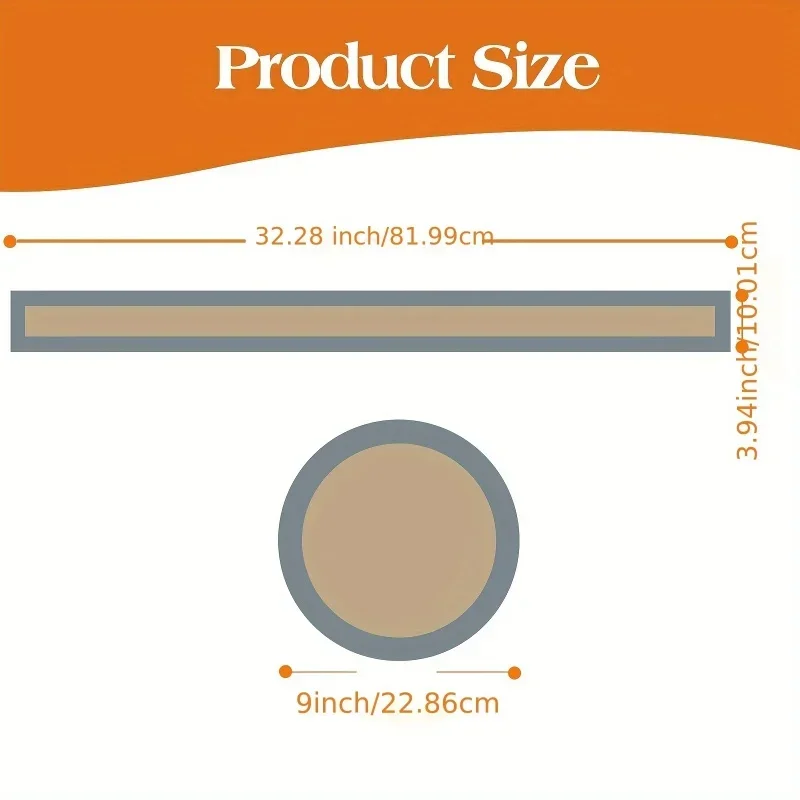 Circular Baking Tray Pad Baking Cake Liner Silicone Baking P