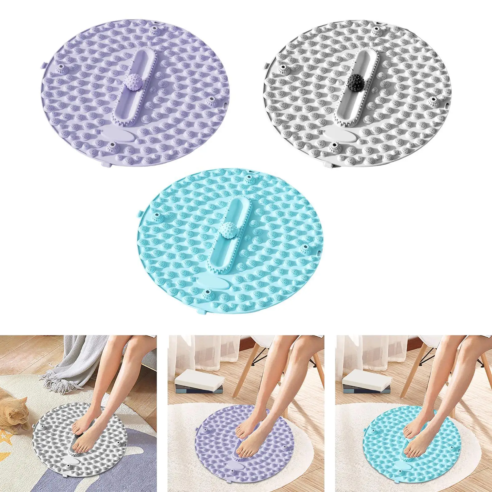 

Foot Massager Pad Portable Acupressure Mat for Travel And Yoga