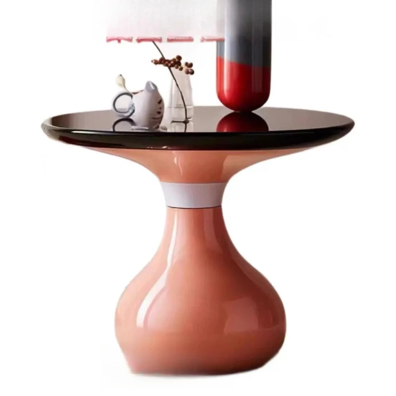 

Nordic creative side few sofa corner few art designer special-shaped color