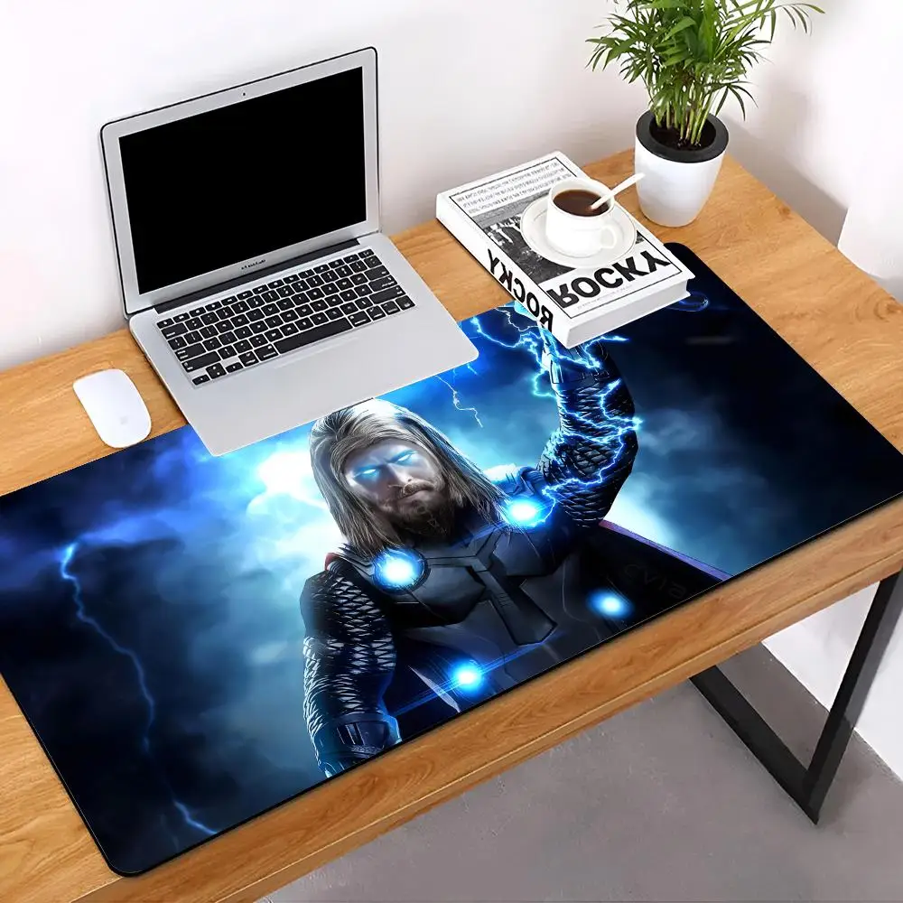 

Marvel T-Thor MINISO Mouse Pad Mouse Mat Desk Mat With Pad Gaming Accessories Prime Gaming XXL Keyboard Pad Padding Mat