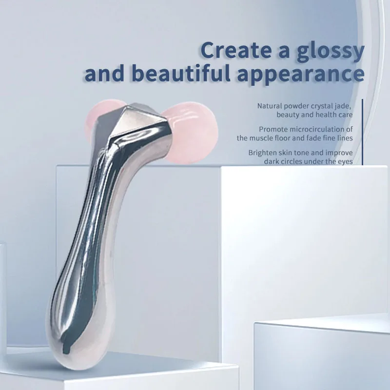 家庭用フェイスリフティングローラーマッサージ器 肌の若返り美容機器 顔の引き締め痩身ツール