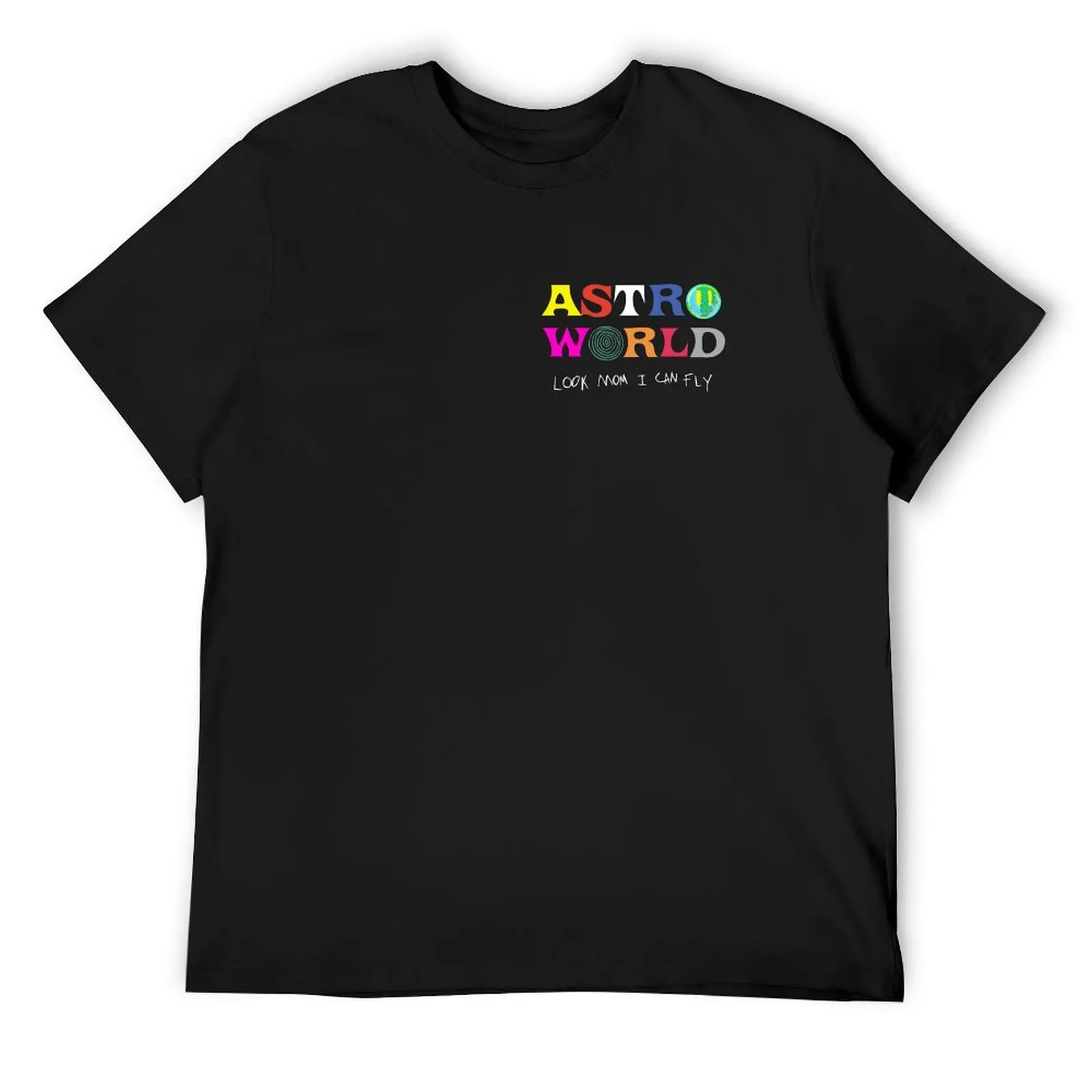 ASTROWORLD look mum I can fly T-Shirt tees custom t shirt graphic shirts mens graphic t-shirts hip hop