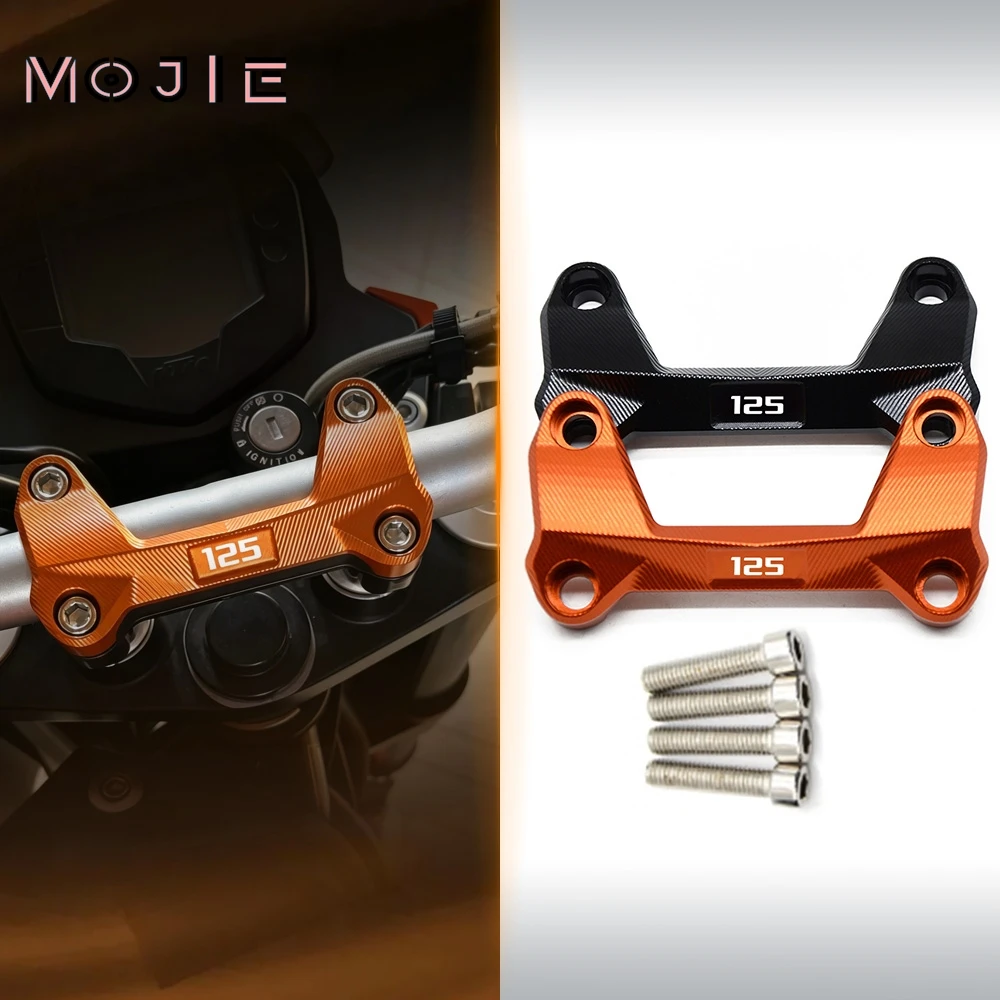 For DUKE 125 200 250 390 DUKE 2006 - 2017 2018 2019 2020 2021 2022 2023 Motorcycle Accessories Handlebar Risers Top Cover Clamp