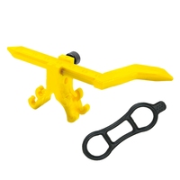 Mini Bicycle Wheel Truing Stand Bike Rims Adjustment Tools Bike Wheel Repair Tools Cycling Supplies Parts Yellow
