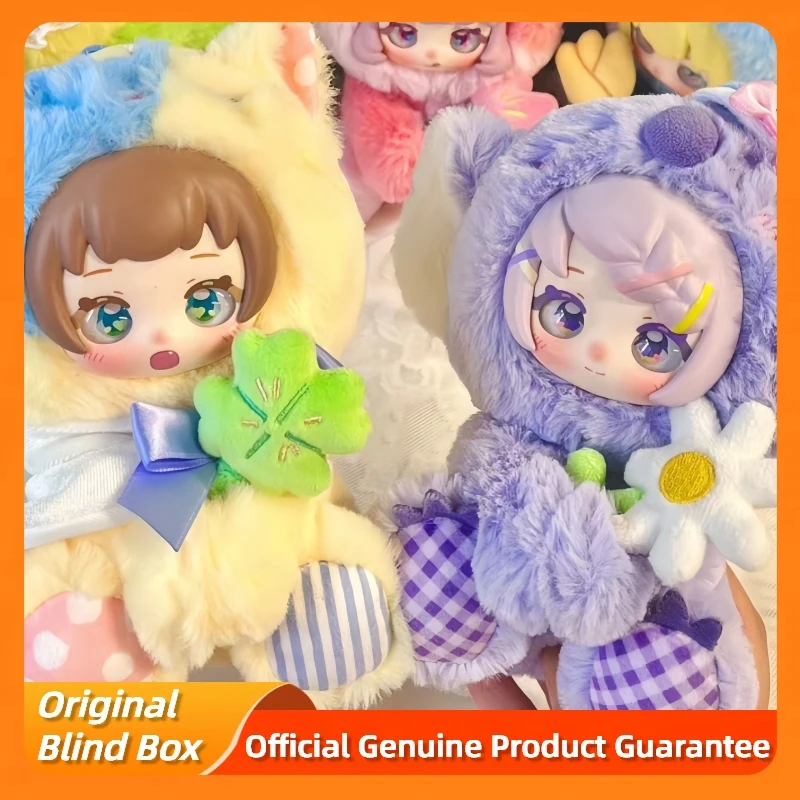 Nyzaii スリーピングガーデンシリーズ ブラインドボックス ラブリービニールぬいぐるみフィギュア人形 トレンディな装飾玩具 ホームデコレーション人形 女の子へのギフト