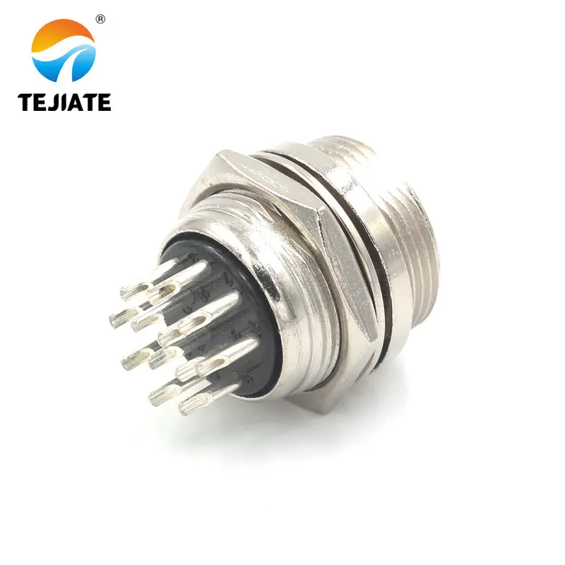20mm Aviation Plug Connector and Socket GX20 2/3/4/5/6/7/8/9/10/12 core