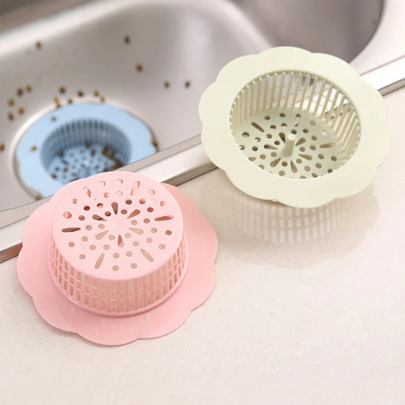 1pcs Sink Plug Durable Sink Drain Filter Bathtub Hair Catcher Stopper Shower Hole Filter Cover