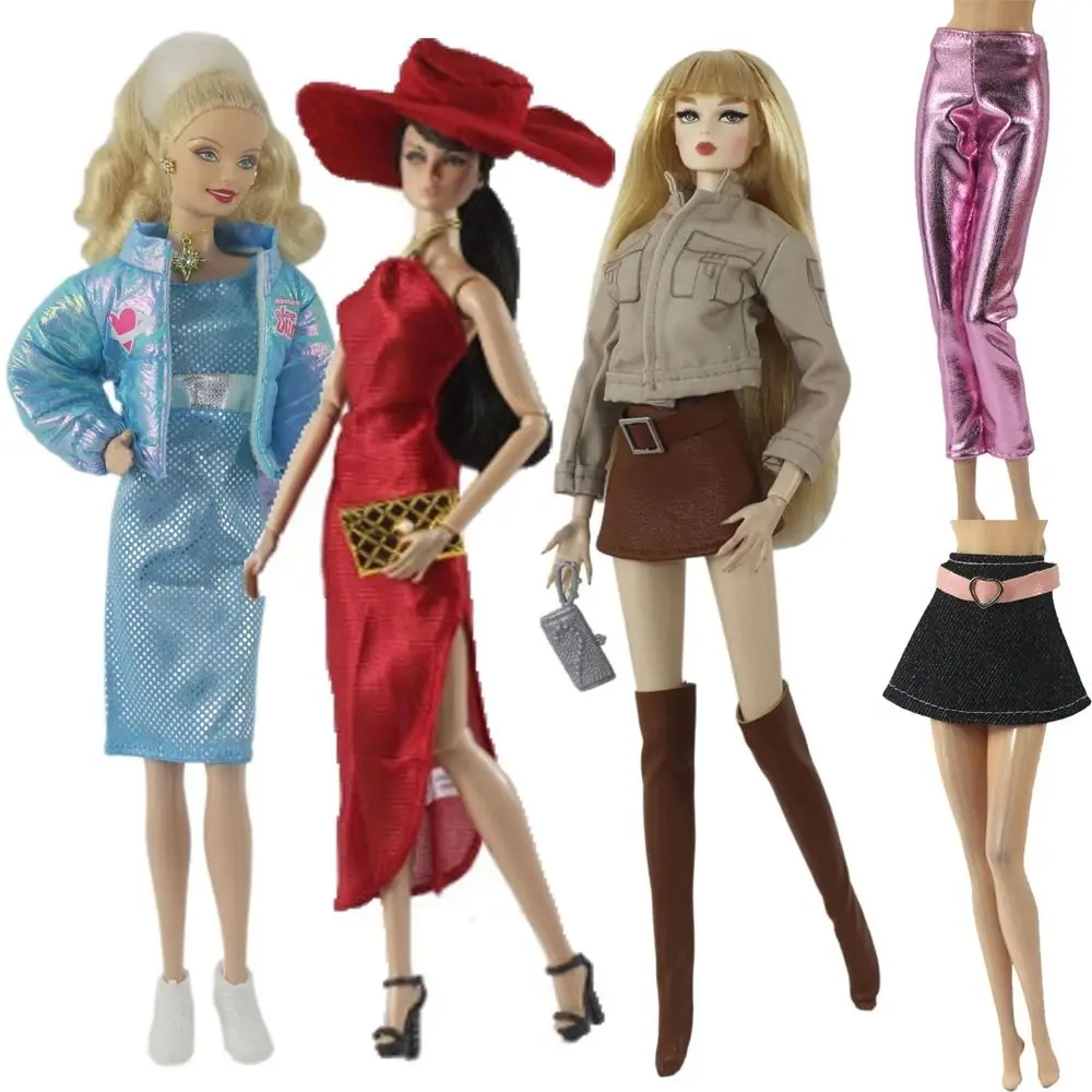 Vestido de muñecas multiestilo DIY, ropa de niña más nueva a la moda, accesorios para muñecas BJD 1/6