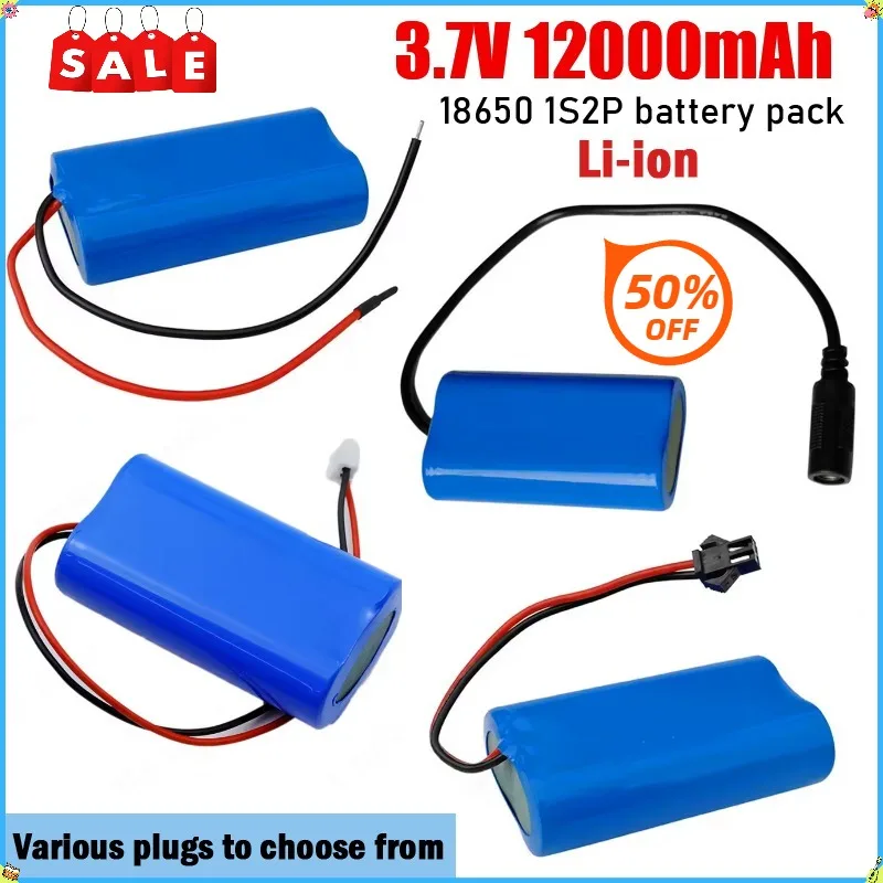 3,7 В 18650 1S2P 12800 мАч Батарея De Litio Перезаряжаемый усилитель Placa De Protección Del Altavoz Радиоприемники Игрушки и т. д.