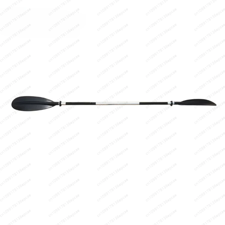 Water sports paddle ABS and aluminum 2-section sea fishing kayak paddle