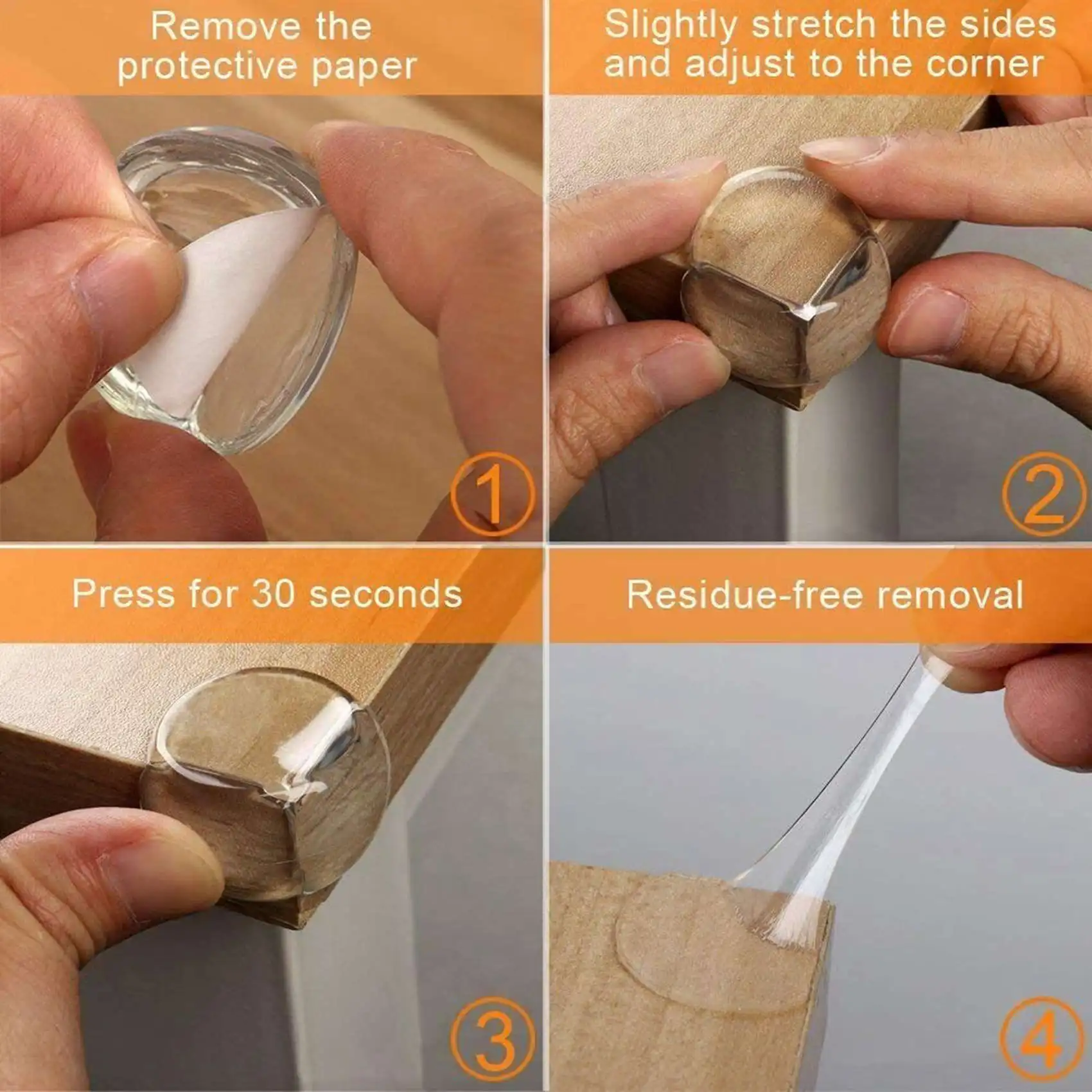 AT02-Suction Cup Style Handrail Handle Strong Sucker Installation Hand Grip Handrail With Corner Protector (12 Pack)