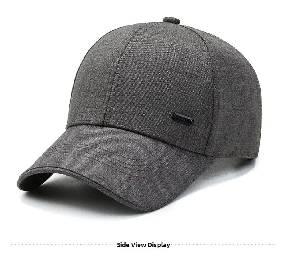 Trendige Outdoor-Herren-Baseballkappe im Koreanischen Stil Verstellbarer Sonnenschutz-Hut Visiere Lässige Baseballmützen für Frühling und Herbst – Detail 7