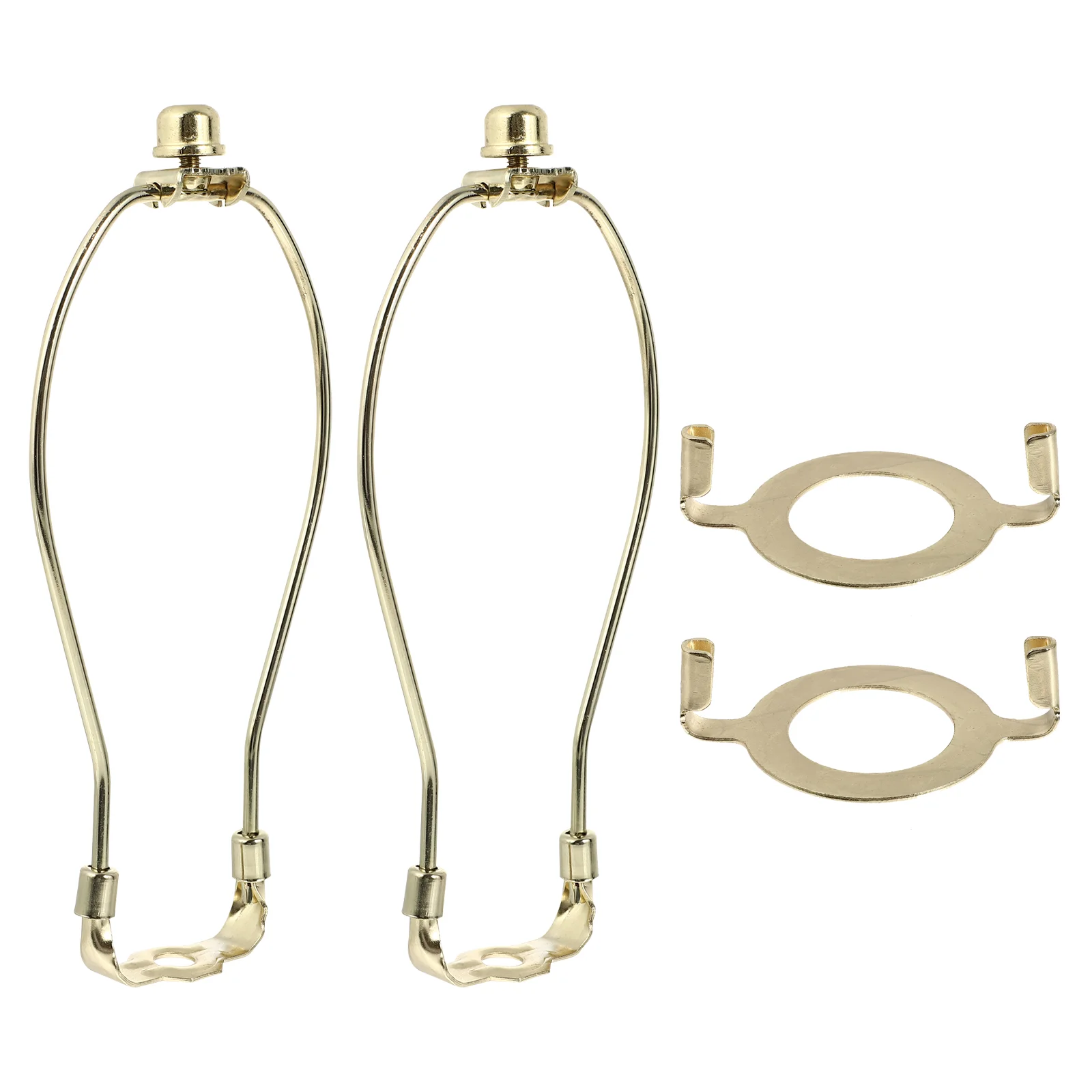 

2 Pcs Shade Bracket Lamp Adapter Shades for Floor Lamps Lampshade Detachable Frame Parts Repair Kit