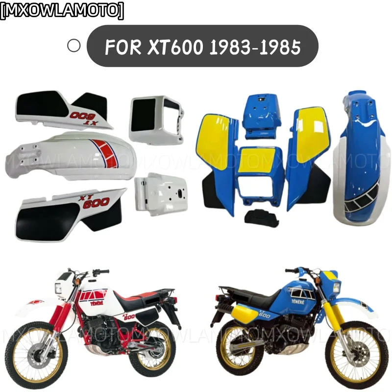Blue&yellow Red&white Fits for XT600 XT600Z TENERE 1983 1984 1985 Set Motorcycle Fairing