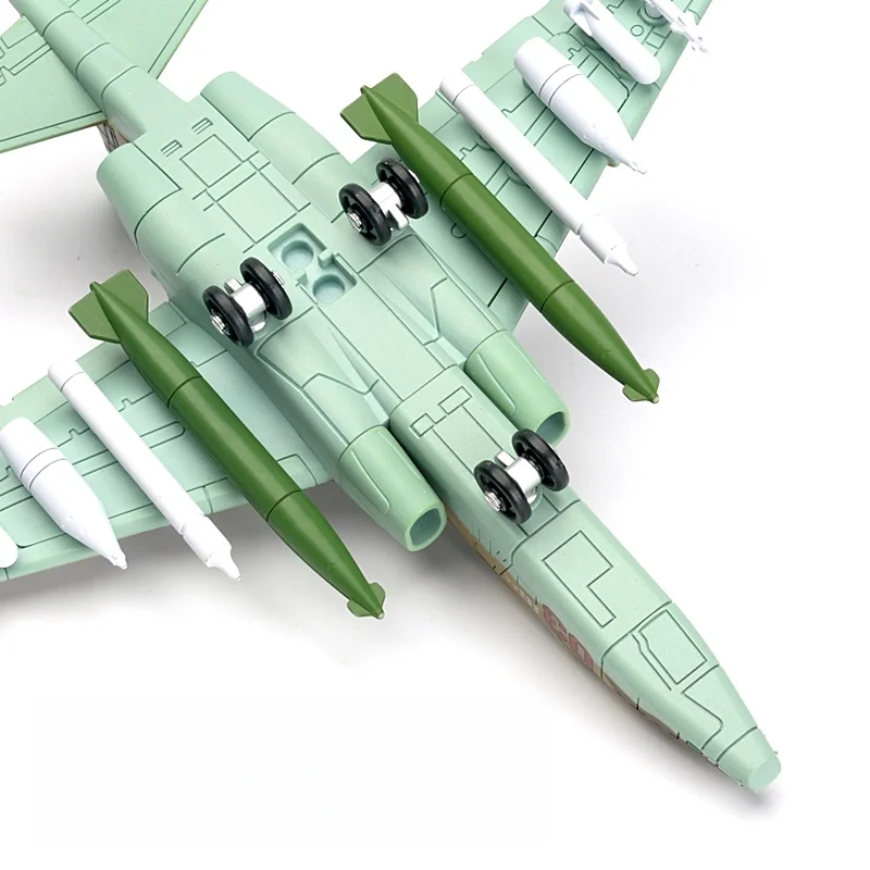 1:72 クリエイティブミリタリーシリーズビルディングブロック新トリカラー迷彩 SU-25 フロッグフット支援攻撃航空機モデルのおもちゃ男の子のため