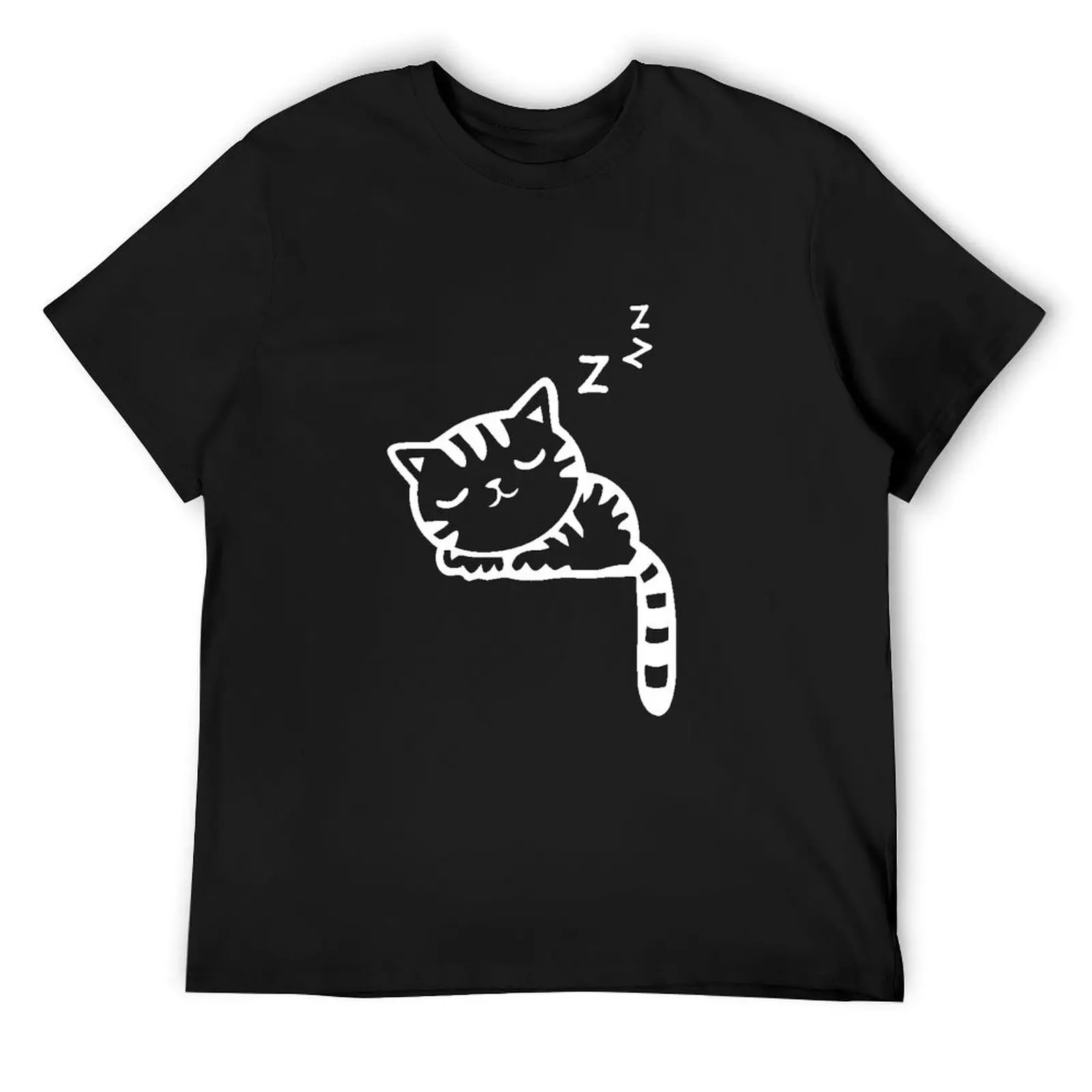 

cute sleeping cat T-Shirt cheap stuff tshirts personalised mens t shirt graphic