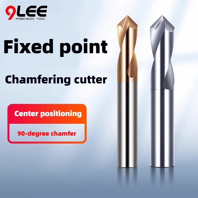 Milling Tools Integral for Steel and Aluminum 90 Degree Fixed Point Coating CNC Machine Tool Chamfering Milling Cutter