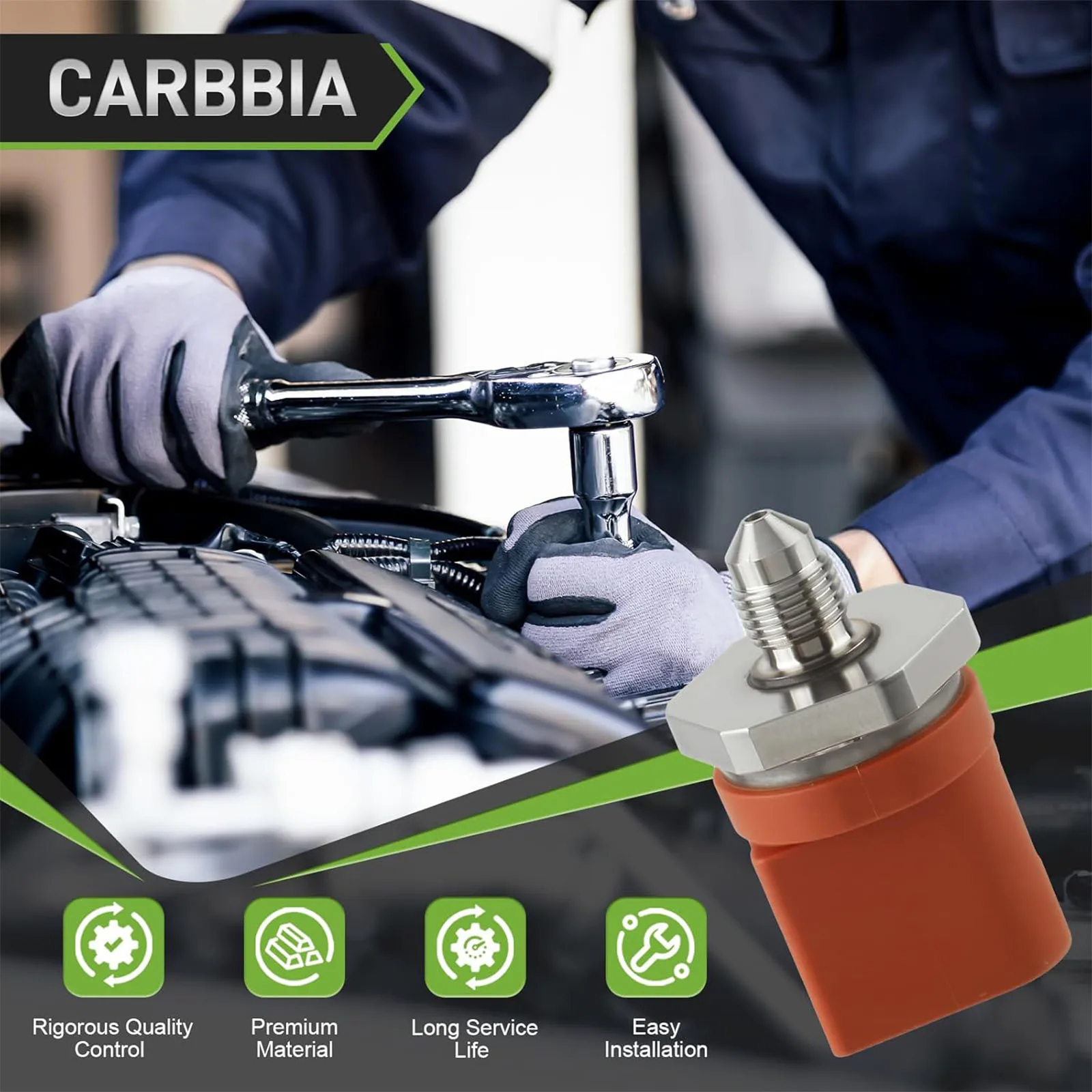 

06J906051D Датчик давления топлива в топливной рампе 0261545050 0261545051 для Audi A3 A6 TT VW Golf Eos Jetta Passat