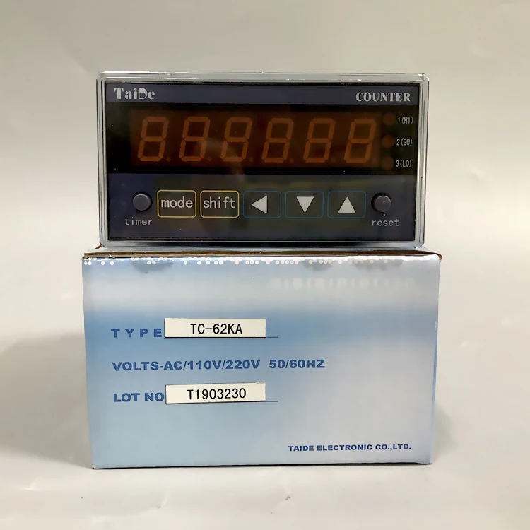 Taide/Taide counter TC-62KA TC-61KA digital display meter, Taiwan's new original genuine